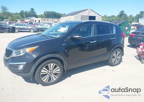 2014 Kia Sportage Ex z USA, uszkodzony, nr VIN KNDPCCAC6E7567070